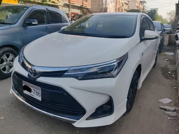 Rent GLI Corolla with driver in Lahore