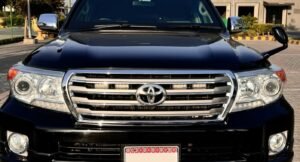 Rent armored Land Cruiser V8 SUV Islamabad for security transport
