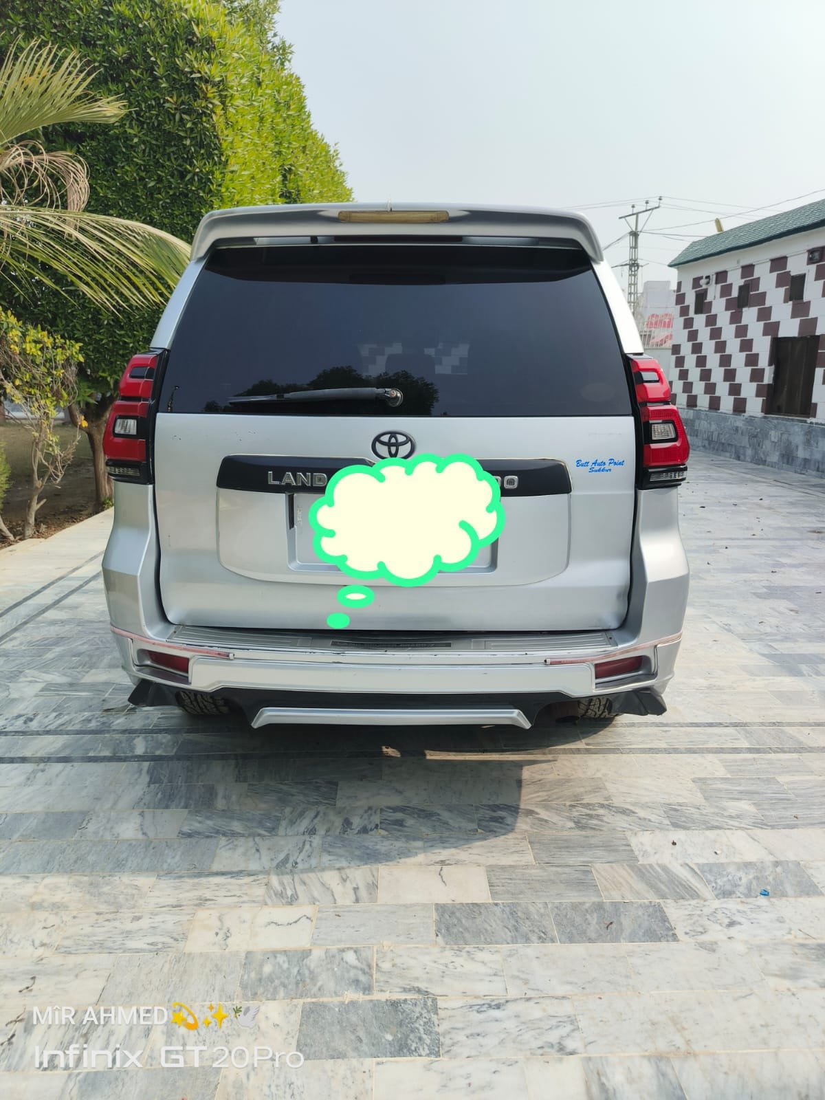 Toyota Prado B6+ used in Islamabad for VIP protocol