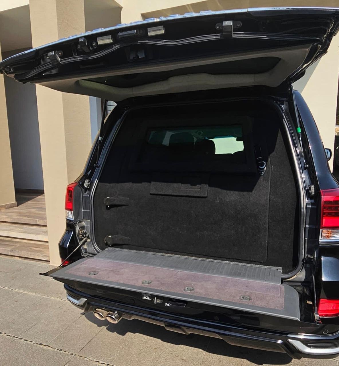 Armored Toyota Land Cruisers