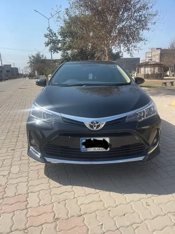 Rent GLI Corolla with driver in Lahore