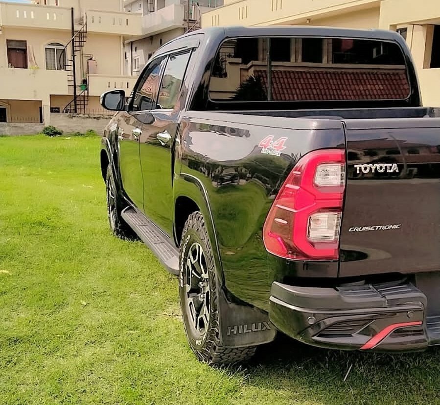 Revo parked at Islamabad Airport