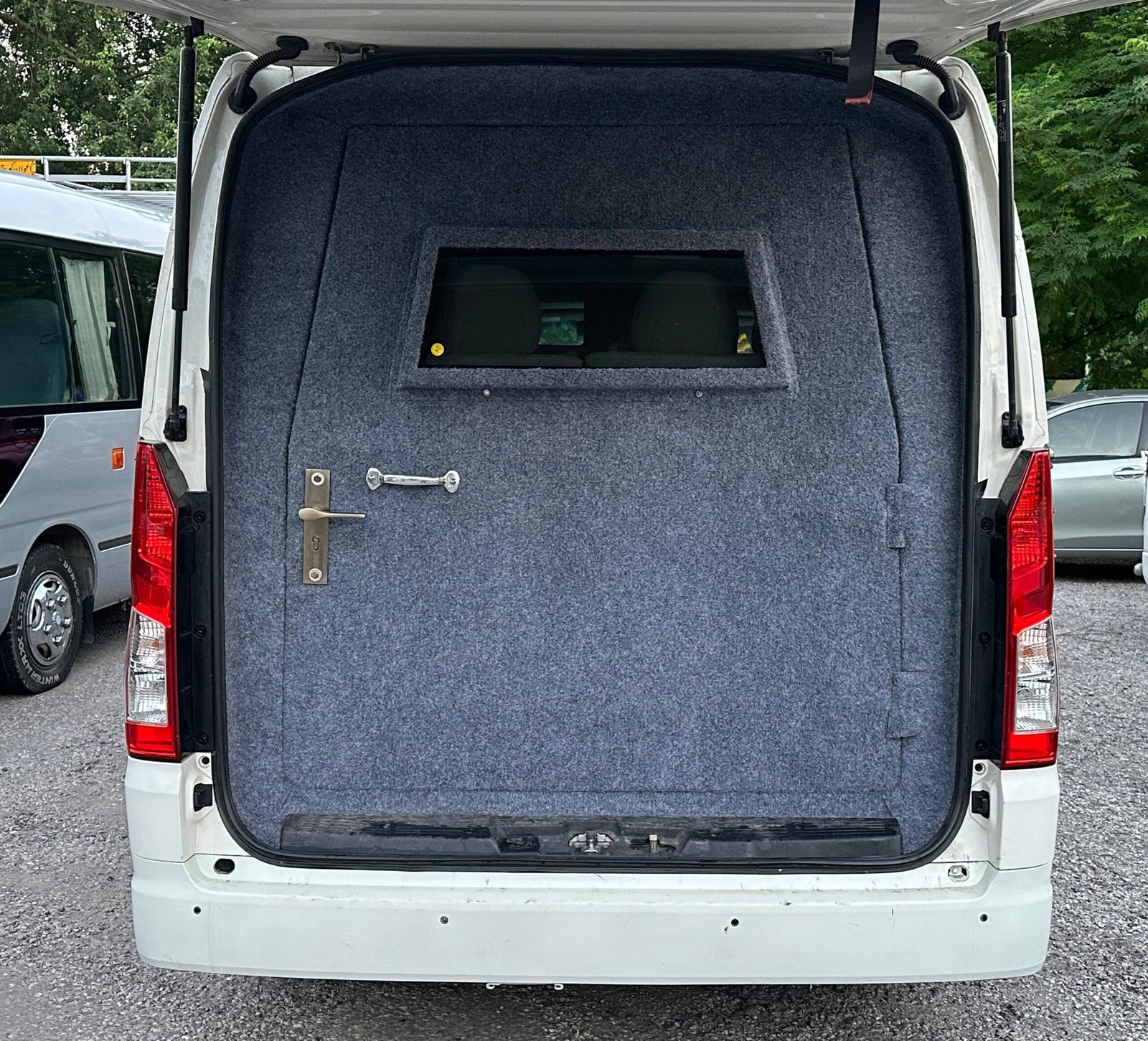 Bulletproof Hiace and Grand Cabin rental Pakistan