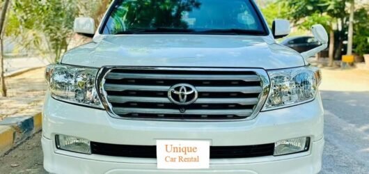 Bulletproof Land Cruiser V8 for rent Pakistan